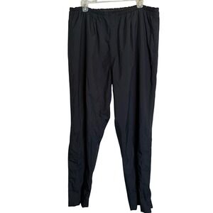 FootJoy DryJoys Mens XL Black Golf Rain Pants Water Resistant Elastic Waist